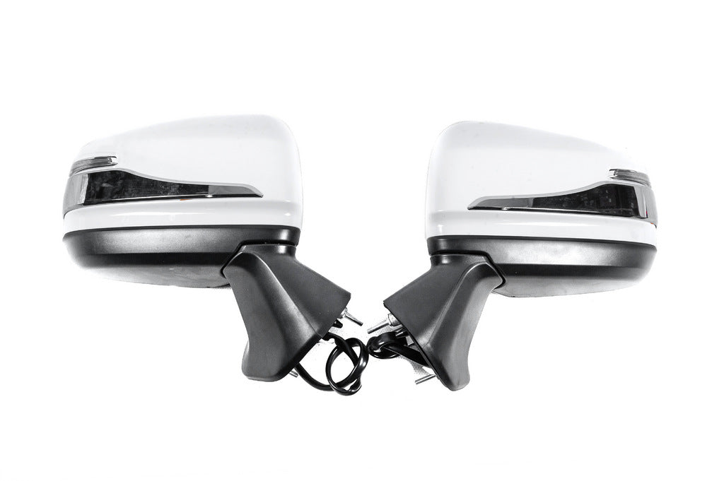 Strips on mirrors (2 piece, chrome) for Toyota Land Cruiser 300 - image 7