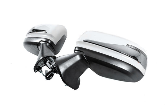 Strips on mirrors (2 piece, chrome) for Toyota Land Cruiser 300 - image 1