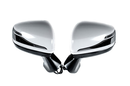 Mirror covers (2 pcs, chrome) for Toyota Land Cruiser 300 2021- - image 7