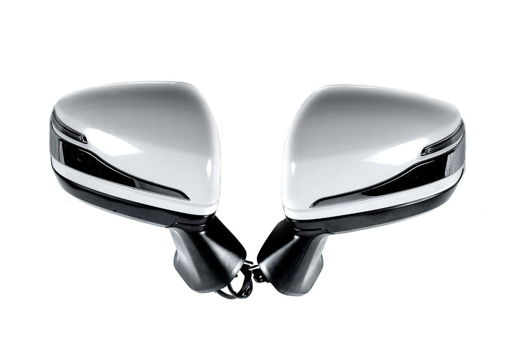 Strips on mirrors (2 piece, chrome) for Toyota Land Cruiser 300 - image 6