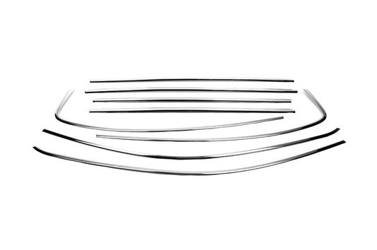 Complete edging of windows (stainless steel) for Fiat Tipo 2016↗ year - image 2