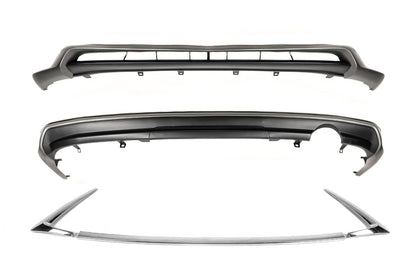 Front and Rear Bumper Extensions (2013-2023, 2 pcs) for Lexus GX460 2009-2023 - image 2