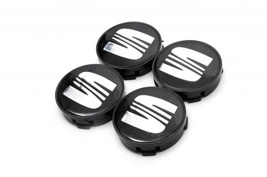 Caps for discs 57/55.5 mm (4 pcs) for Seat - Reelken Auto