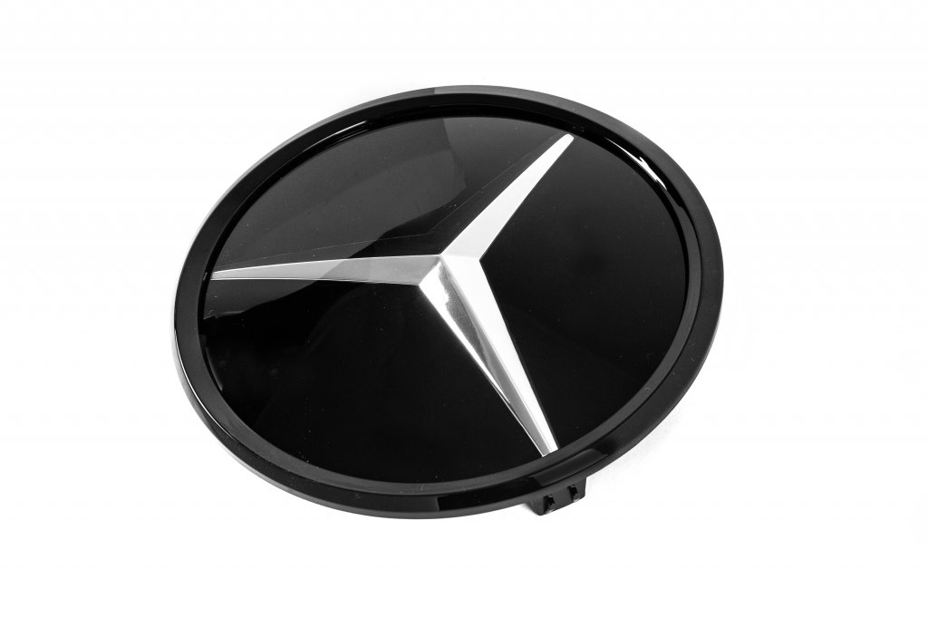 Front emblem under glass black trim a2048806406 for Mercedes G сlass W463 1990-2018 - image 2