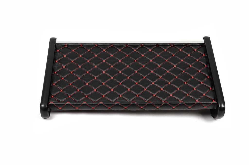Dashboard Shelf (2001-2010, Black with Red Stitching) for Renault Trafic 2001–2015 - image 4