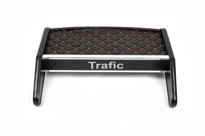 Panel shelf (2010-2014, Black with red thread) for Renault Trafic 2001-2015 - Reelken Auto