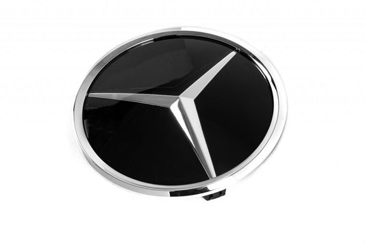 Front emblem under glass, chrome trim a2048806406 for Mercedes C-class W204 2007-2015 - image 2
