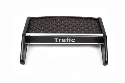 Dashboard Shelf (2010-2014, Black with Red Stitching) for Renault Trafic 2001–2015 - image 2