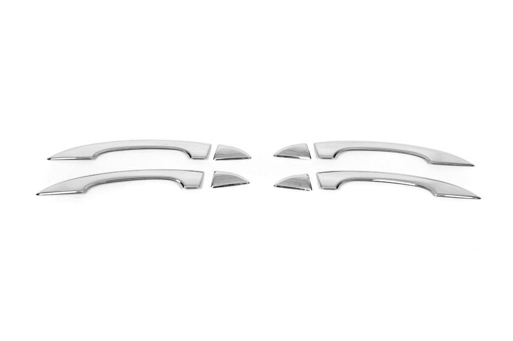 Covers for OmsaLine handles (4 pcs, stainless steel) for Renault Megane IV 2016-2025 - Reelken Auto