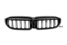 M-Look V2 Kidney Grilles (2018-2022, Gloss Black) for BMW 3 Series G20/21 2018- - image 2