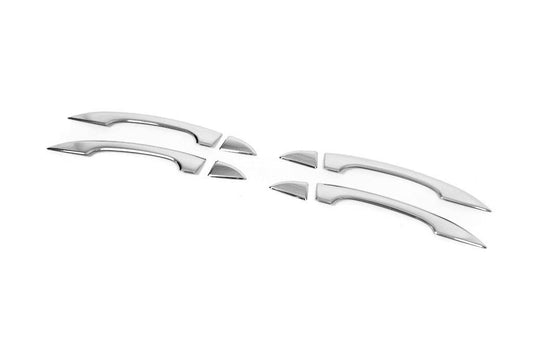 Covers for OmsaLine handles (4 pcs, stainless steel) for Renault Megane IV 2016-2025 - Reelken Auto