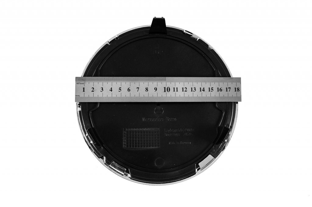 Front emblem under glass, chrome trim a2048806406 for Mercedes C-class W204 2007-2015 - image 4