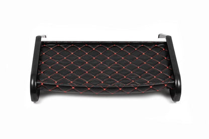 Panel shelf (2010-2014, Black with red thread) for Renault Trafic 2001-2015 - Reelken Auto