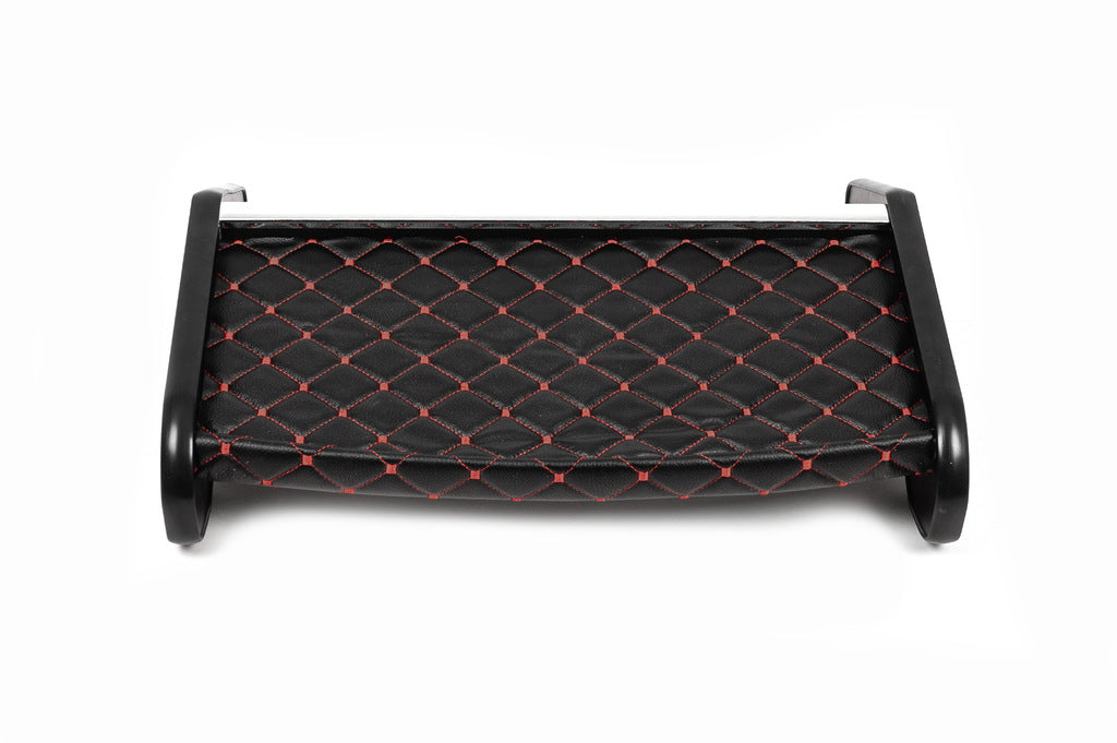 Dashboard Shelf (2010-2014, Black with Red Stitching) for Renault Trafic 2001-2015 - image 4