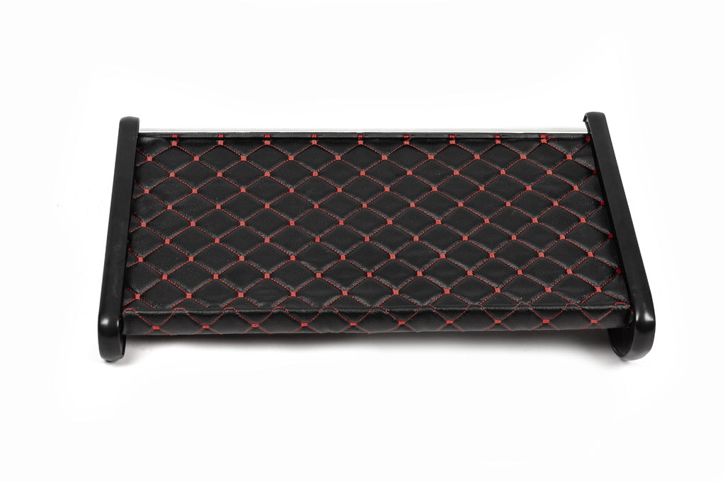 Dashboard Shelf (2001-2010, Black with Red Stitching) for Nissan Primastar 2002-2014 - image 4