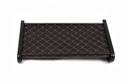 Dashboard Shelf (2001-2010, Black with Red Stitching) for Nissan Primastar 2002-2014 - image 4