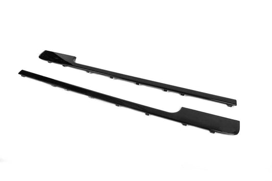 Front moldings (2 pcs, black) for Range Rover IV L405 2013-2021 - Reelken Auto