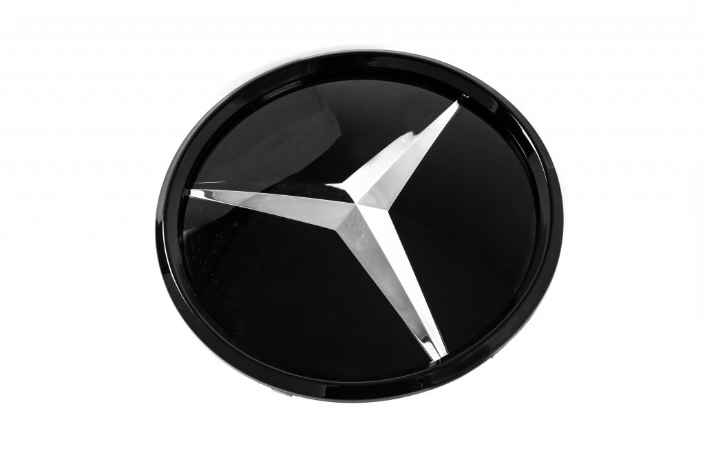 Front emblem under glass, black trim a2058806406 for Mercedes X class 2017-2020 - image 2