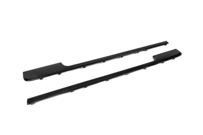Front moldings (2 pcs, black) for Range Rover IV L405 2013-2021 - Reelken Auto