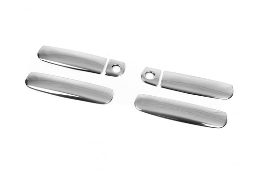 Chrome Door Handle Covers (4 pcs, Stainless Steel) for Audi A4 B6 2000-2004 - image 2