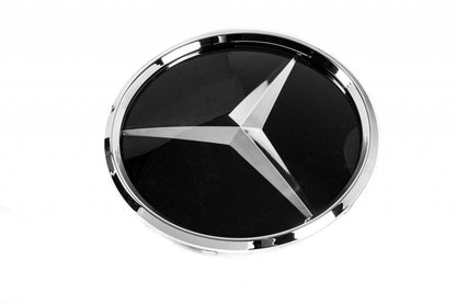 Front emblem under glass, chrome edging a2058806406 for Mercedes GLK class X204 - Reelken Auto