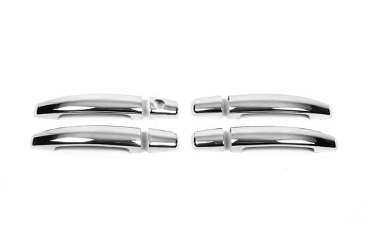 Pads on handles (4-piece, stainless steel) for Opel Corsa E 2015-2019 - Reelken Auto