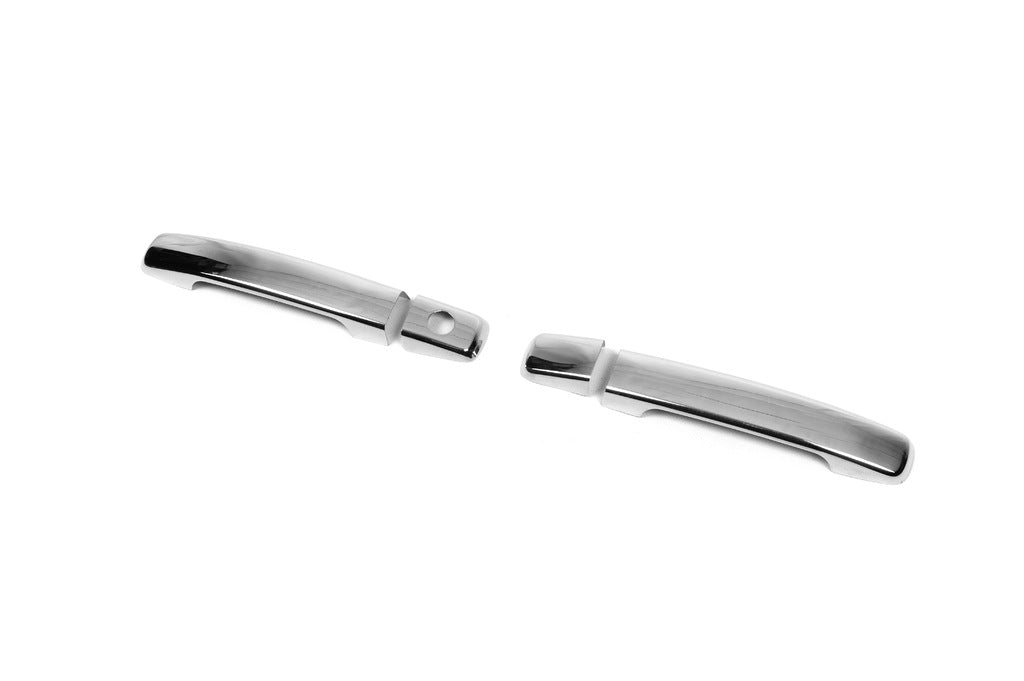 Covers for handles (2 pcs, stainless steel) for Nissan Pathfinder R51 2005-2014 - image 6