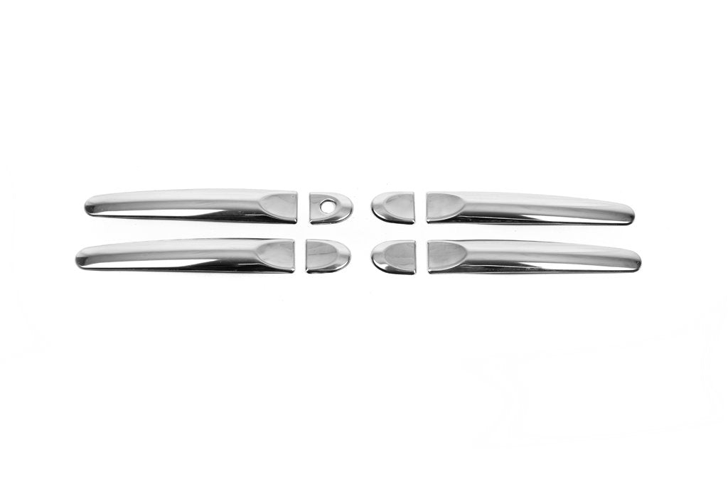 Chrome Door Handle Covers (4 pcs, Stainless Steel) for Nissan Note 2012-2020 - image 2