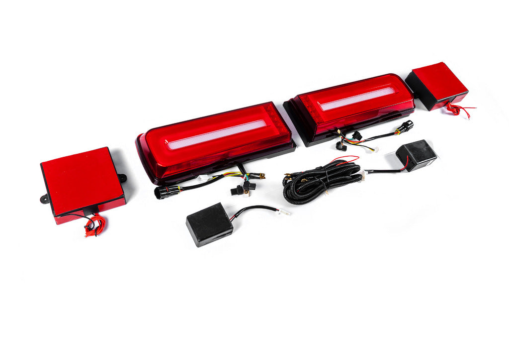LED Tail Lights FullLed-designs for Mercedes G сlass W463 1990-2018 - image 3