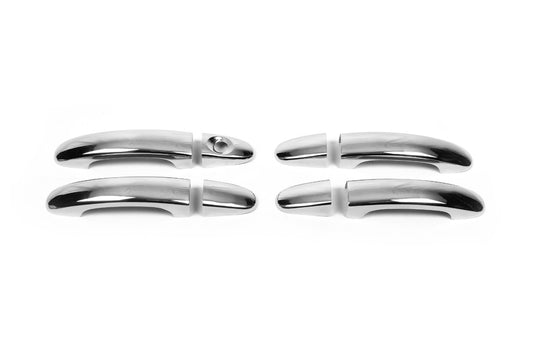 Chrome Door Handle Covers (4 pcs, Stainless Steel) for Ford Mondeo 2008-2014 - image 1