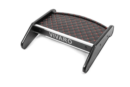 Dashboard Shelf (2001-2010, Black with Red Stitching) for Opel Vivaro 2001-2015 - image 3