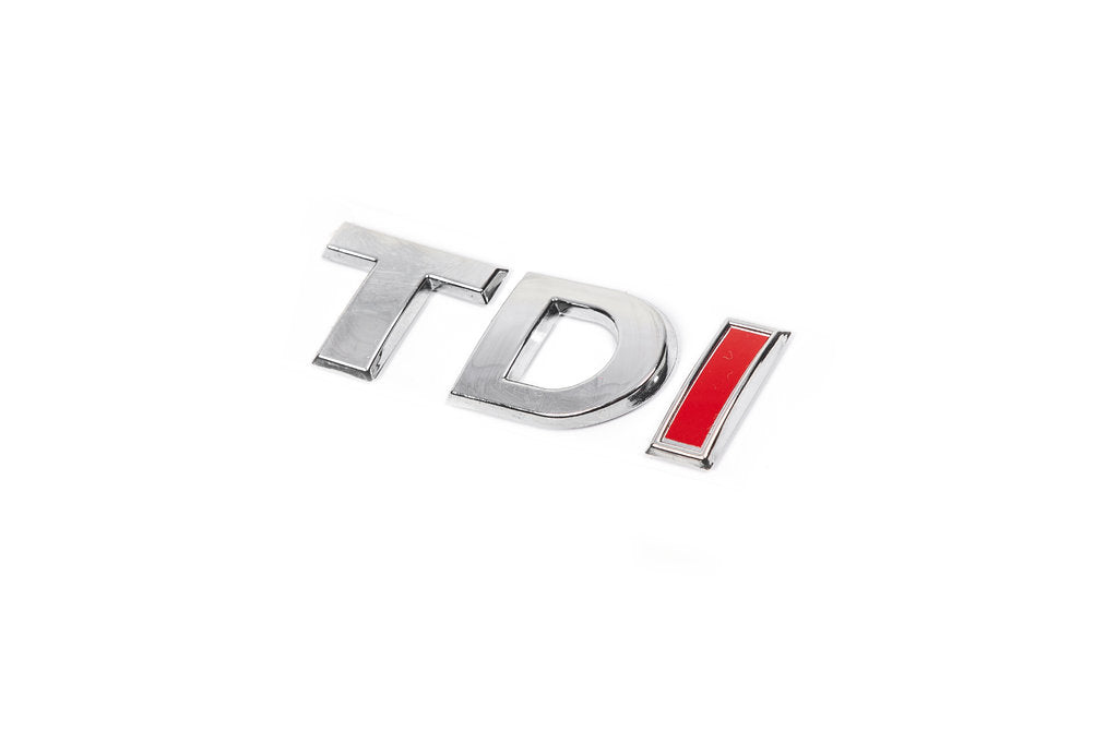 The inscription Tdi (oblique type) for Volkswagen Polo 2010-2017 - image 4