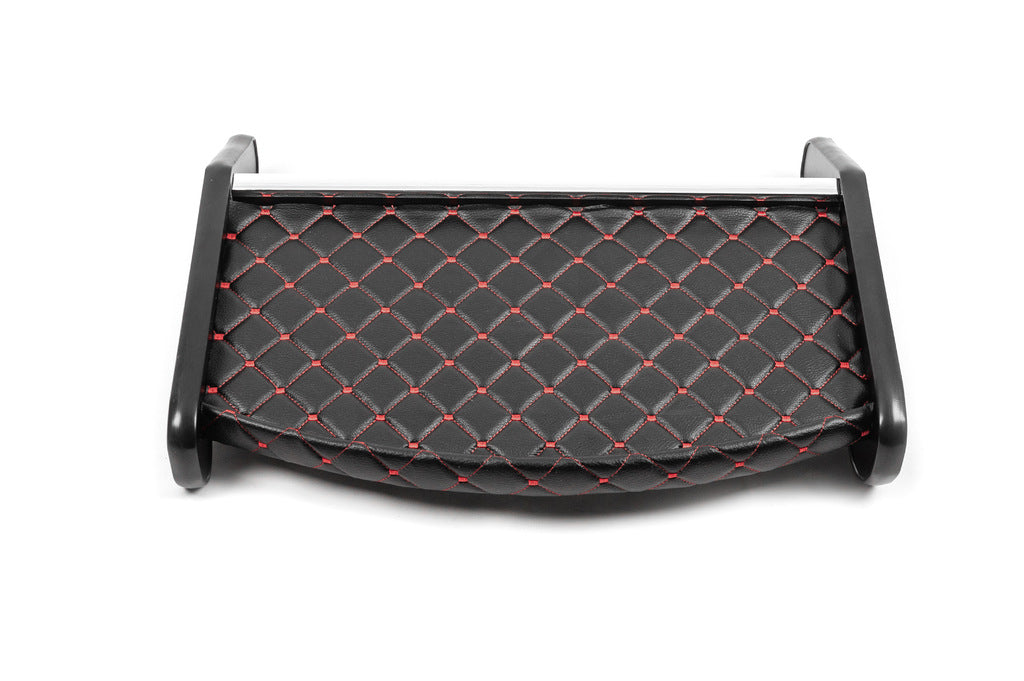 Dashboard Shelf (2001-2010, Black with Red Stitching) for Opel Vivaro 2001-2015 - image 4