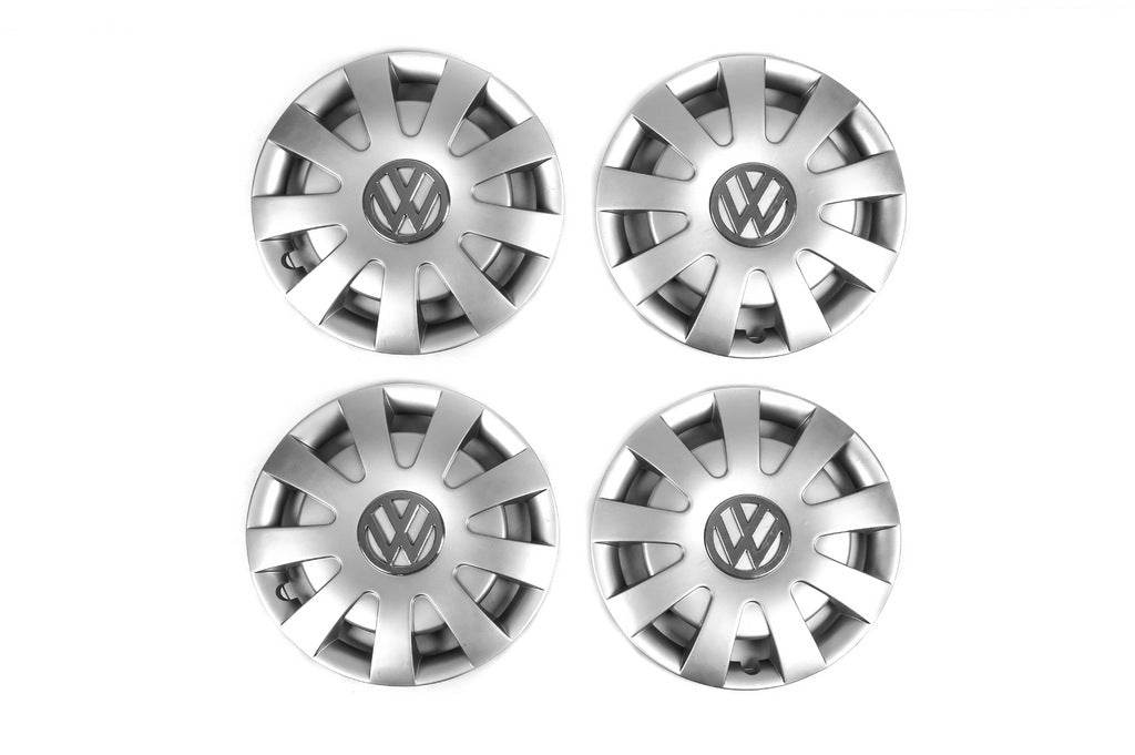 Caps gray ABS (1 roller, 4 pcs.) for Volkswagen Crafter 2006-2016 - Reelken Auto