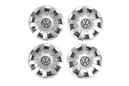Caps gray ABS (1 roller, 4 pcs.) for Volkswagen Crafter 2006-2016 - Reelken Auto