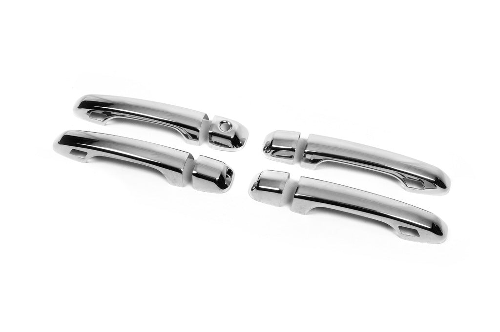 Door handle covers 2015↗ (4 pcs, stainless steel) for Toyota Land Cruiser 200 2007-2021 - image 2