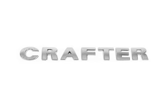 Crafter emblem (straight font) for Volkswagen Crafter 2006-2016 - image 1