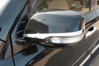 Mirror Covers 2012-2021 (2 pcs, Chrome) for Toyota Land Cruiser 200 2007-2021 - image 2