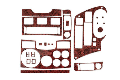 Panel overlay (wood effect) for DAF 95XF 1997-2002 - Reelken Auto