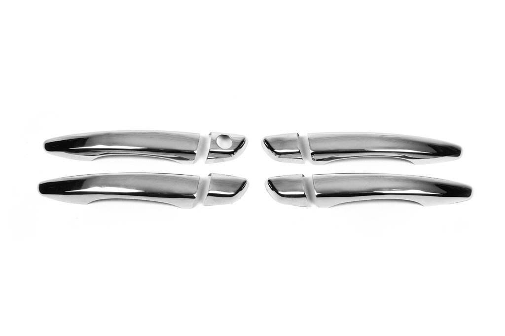 Carmos handle covers (4 pcs., stainless steel) for Citroen C-4 Aircross - Reelken Auto