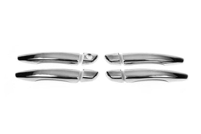 OmsaLine handle covers (4 pcs., stainless steel) for Citroen C-3 2016-2023 - Reelken Auto
