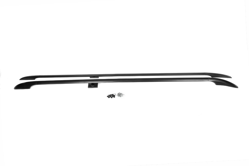 Black Roof Rails CAN Original Design (Metal Feet) for Mercedes Vito W639 2004-2014 - image 7
