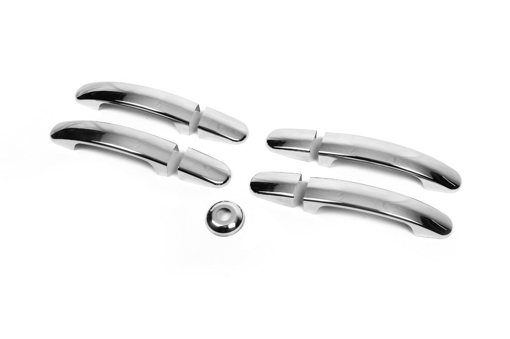 Door Handle Covers OmsaLine (Stainless Steel) for Ford Custom 2013-2022 - image 1