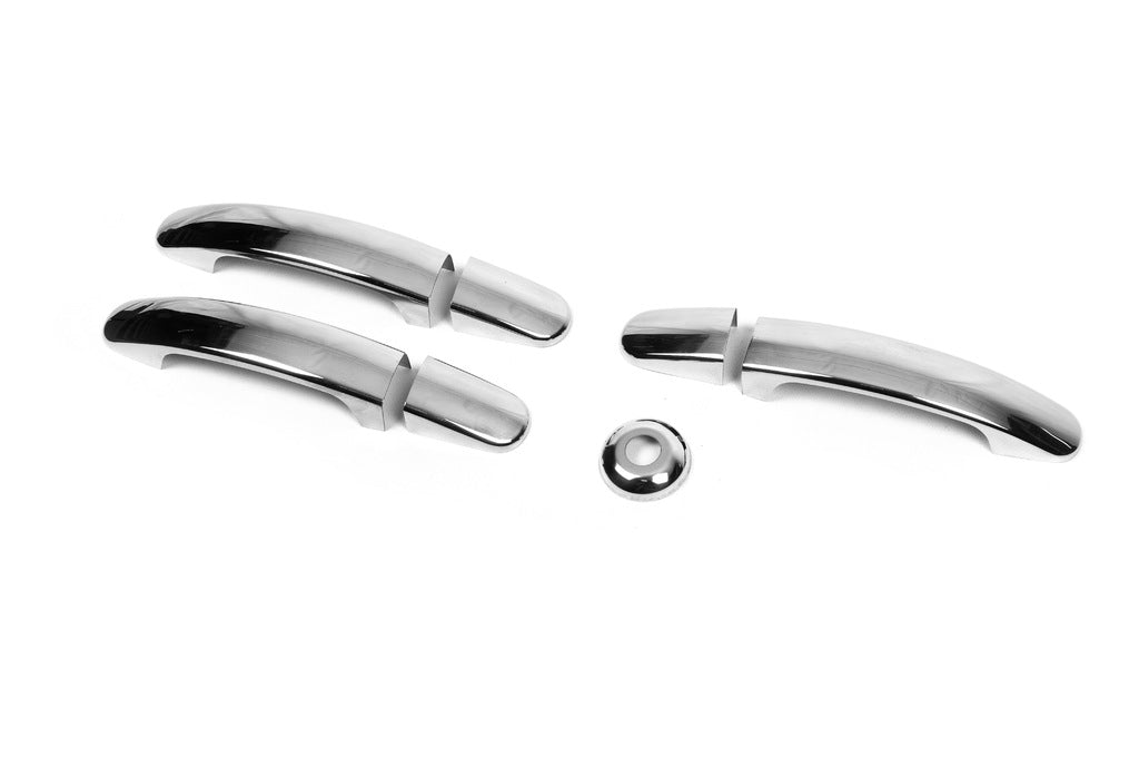 Door Handle Covers OmsaLine (Stainless Steel) for Ford Custom 2013-2022 - image 4