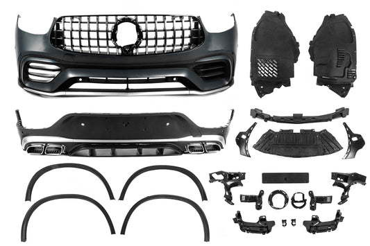 Body kit 2020-2022 (GLC63 AMG) for Mercedes GLC coupe C253 - image 2