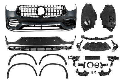 Full Body Kit 2020-2022 (GLC63 AMG) for Mercedes GLC coupe C253 2016-2023 - image 2