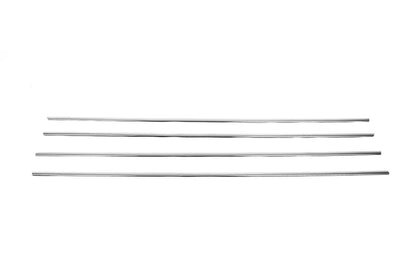 Window Trim Stainless Steel (4 pcs) for Kia Picanto 2011-2016 - image 2