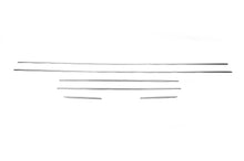 Window edging (stainless) for Kia Rio 2012-2017 - Reelken Auto
