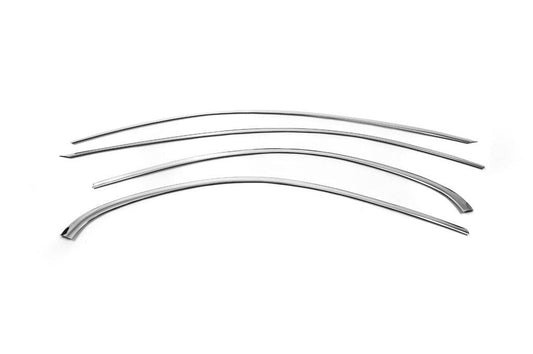 Upper edging of glass (stainless) for Mercedes C-class W205 2014-2021 - Reelken Auto
