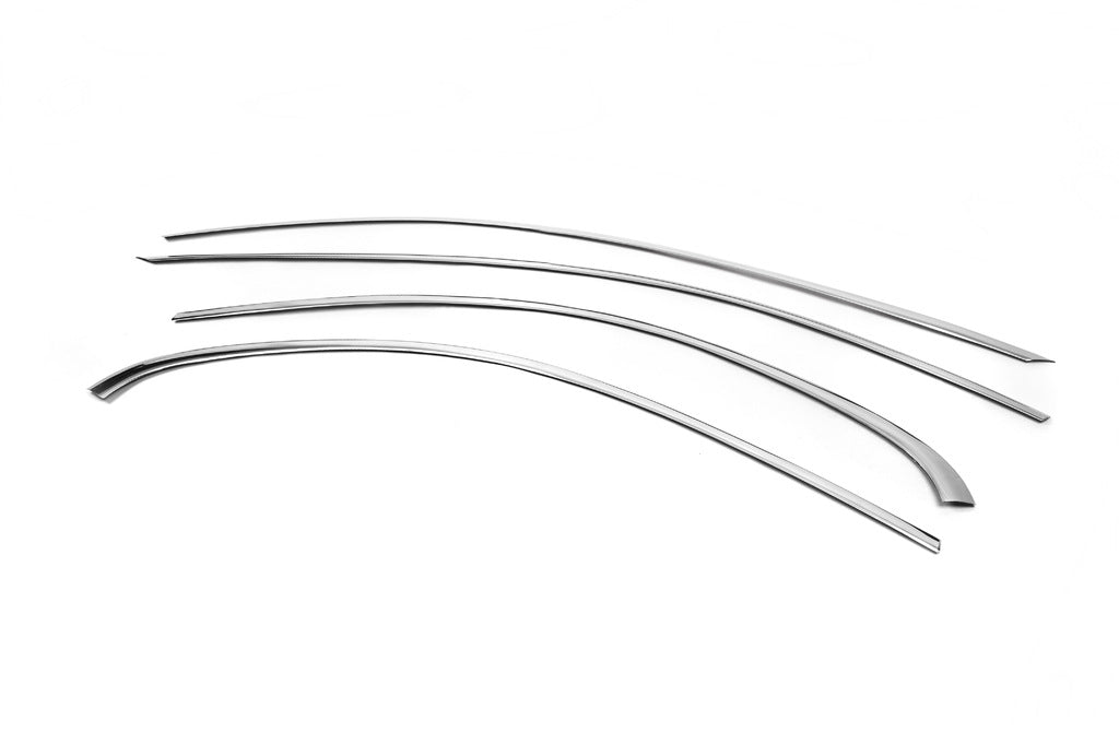 Upper window trim stainless steel for Mercedes C-сlass W205 2014-2021 - image 3